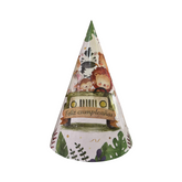 GORRO CONO ANIMALITOS X6 UNIDADES